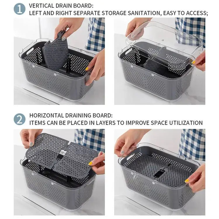 22 in 1 Multifunction Vegetable Chopper & Slicer Set | Manual Food Chopper | Vegetable Cutter, Dicer, Grater & Mandoline Slicer with Storage Container