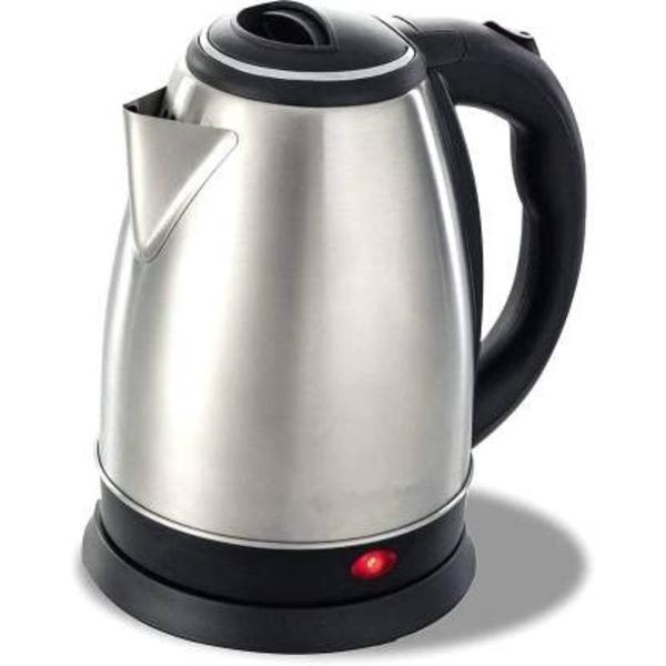 Stainless Steel Electric Kettle Black Silver Pakistan